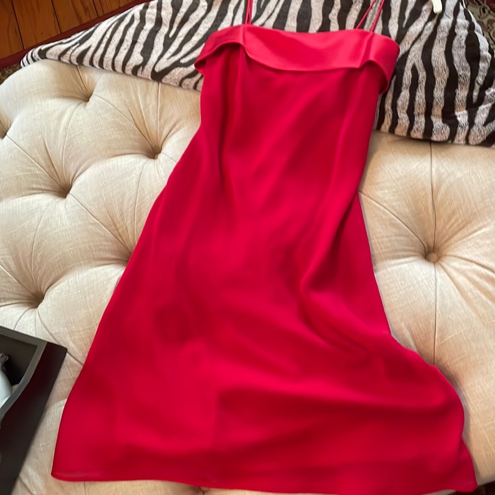 Niki Livas Red Dress